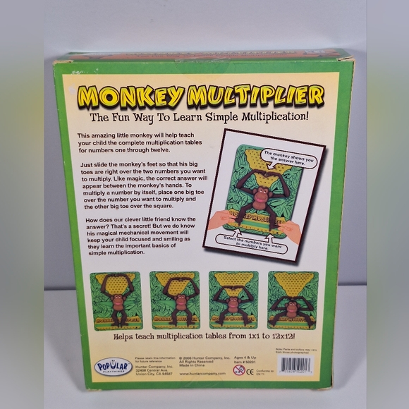 Monkey Multiplier game - Picture 2 of 13